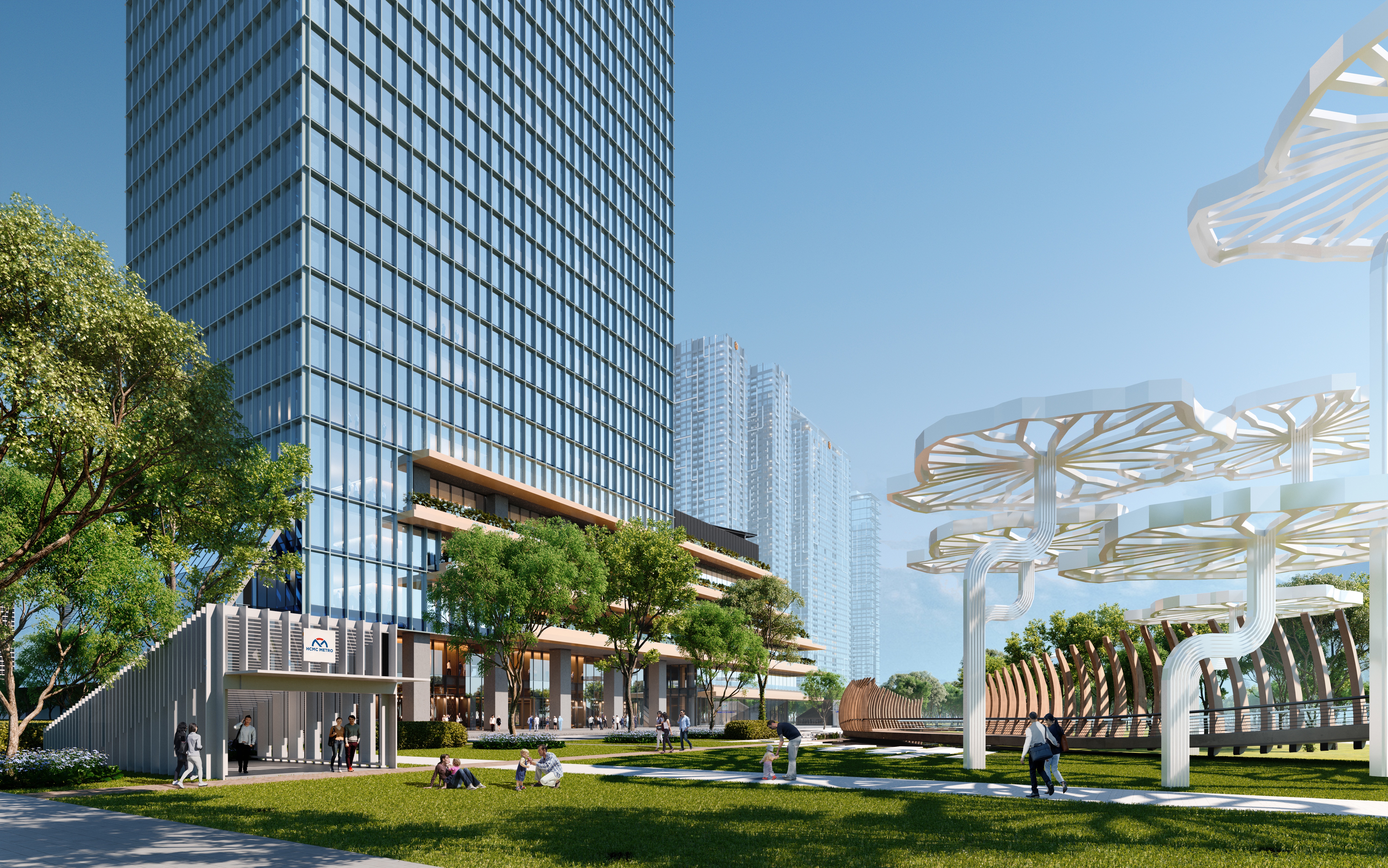 Menara Marina Central berjanji menjadi simbol penciptaan cakrawala baru di Kota Ho Chi Minh - 2 Marina Central Tower hứa hẹn là biểu tượng làm nên chân trời mới tại TPHCM - 2