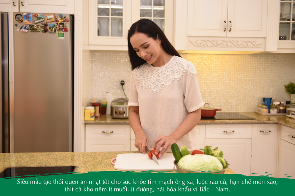 Thúy Hạnh bày tuyệt chiêu giúp chồng đối phó với áp lực công việc ngày Tết - 1 Thúy Hạnh bày tuyệt chiêu giúp chồng đối phó với áp lực công việc ngày Tết - 1