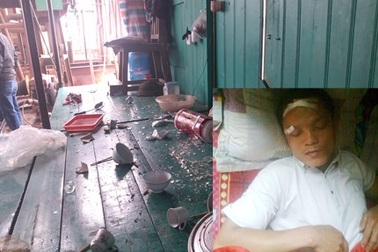 Côn đồ táo tợn chém người phá tàu giữa ban ngày 