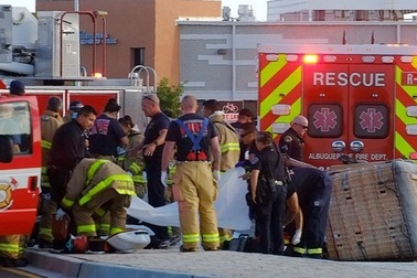 Vụ rơi khinh khí cầu ở Mỹ: Nhiều cảnh sát kinh hãi phải về nhà