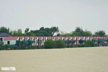 Xóm vạn chài thoát cảnh kéo nhau lên bờ tránh lũ sông Lam