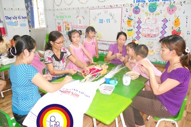 Lúng túng thực hiện Bộ chuẩn phát triển trẻ mầm non 5 tuổi