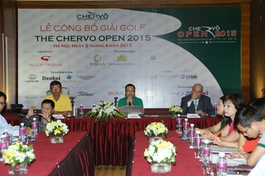 Sôi động giải Golf Chervo mở rộng năm 2015