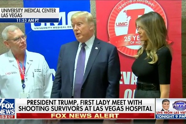 Ông Trump mời nạn nhân vụ xả súng Las Vegas tới Nhà Trắng