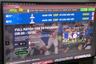 Website phát sóng lậu, trá hình cá độ bóng đá bùng phát giữa mùa World Cup