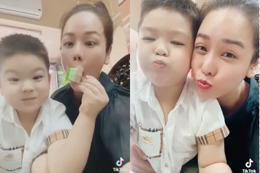 Xúc động clip Nhật Kim Anh đoàn tụ con trai sau 2 năm giành quyền nuôi con