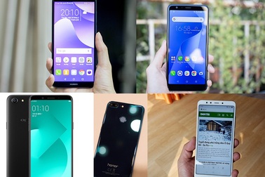 Những mẫu smartphone tràn viền giá tốt đáng mua năm 2018