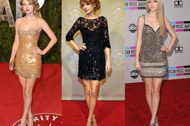 Taylor Swift và những chiếc váy lấp lánh như công chúa