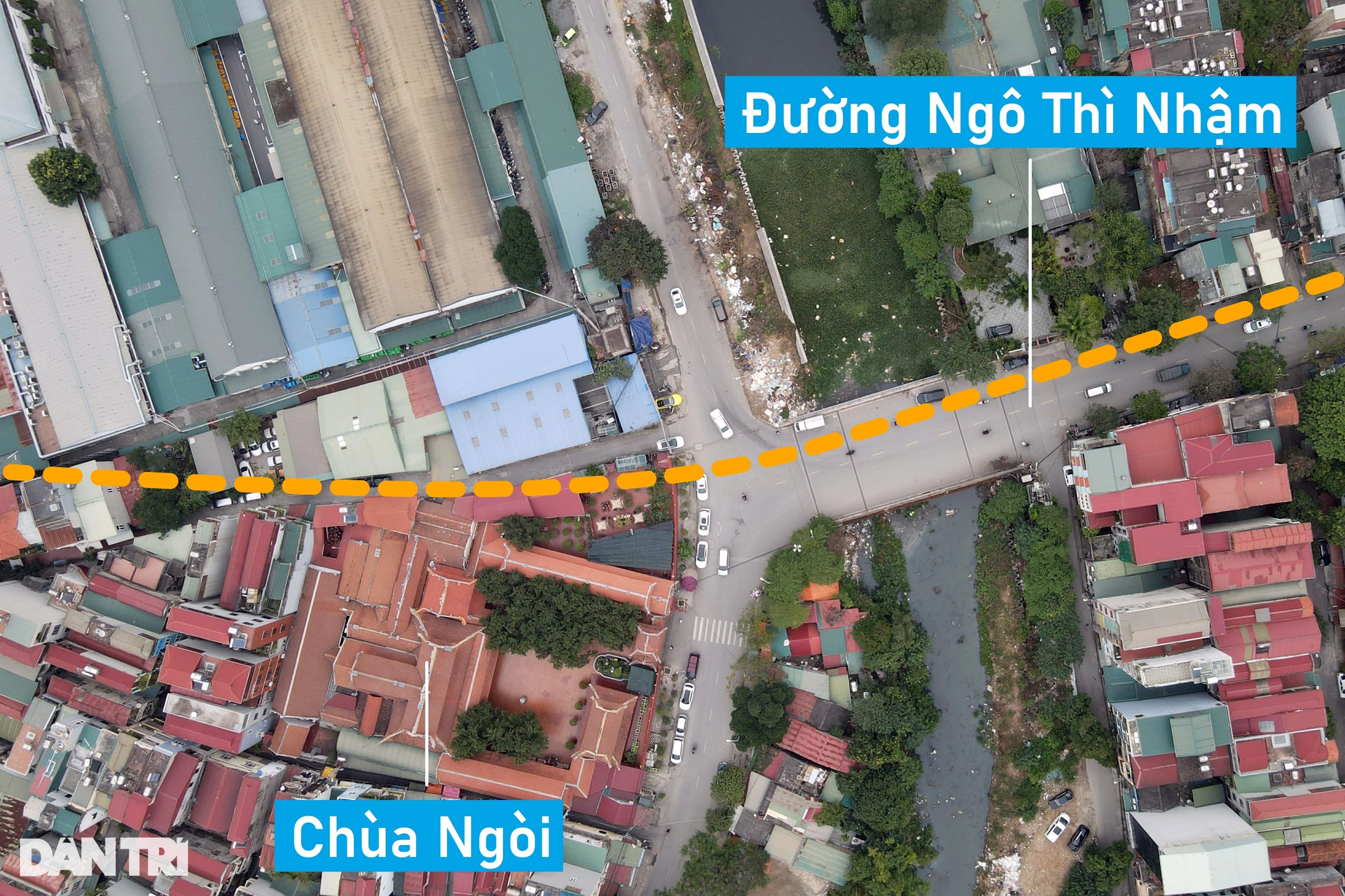 Hiện trạng 2 trục đường quy hoạch đi qua khu đô thị mới Dương Nội - 6 Hiện trạng 2 trục đường quy hoạch đi qua khu đô thị mới Dương Nội - 6