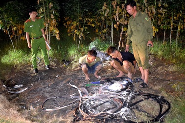 Từ một đám cháy, lộ nhóm đối tượng chuyên cắt trộm cáp viễn thông