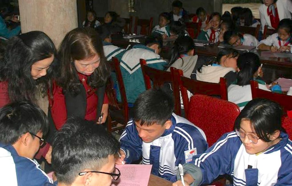 Khai bút đầu xuân ở vùng đất khoa bảng - 2 Khai bút đầu xuân ở vùng đất khoa bảng - 2