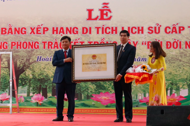 Bình Định tổ chức lễ xếp hạng di tích lịch sử cấp tỉnh Dốc Cát