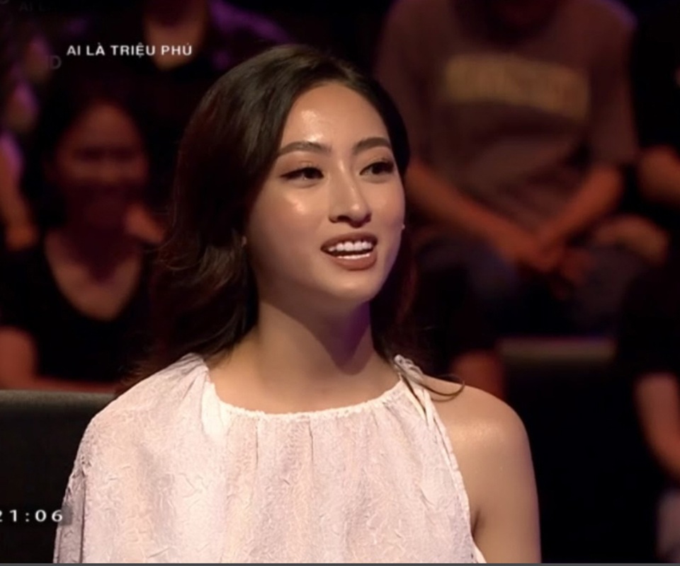 Lương Thùy Linh bất ngờ ngồi ghế nóng thi “Ai là triệu phú” - 3 Lương Thùy Linh bất ngờ ngồi ghế nóng thi “Ai là triệu phú” - 3