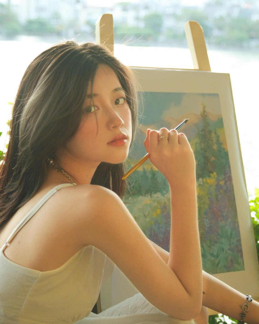 Nàng thơ 2K đẹp tinh khôi khiến bao chàng nguyện trao tim - 4 Nàng thơ 2K đẹp tinh khôi khiến bao chàng nguyện trao tim - 4