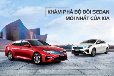 Khám phá bộ đôi sedan mới nhất của Kia