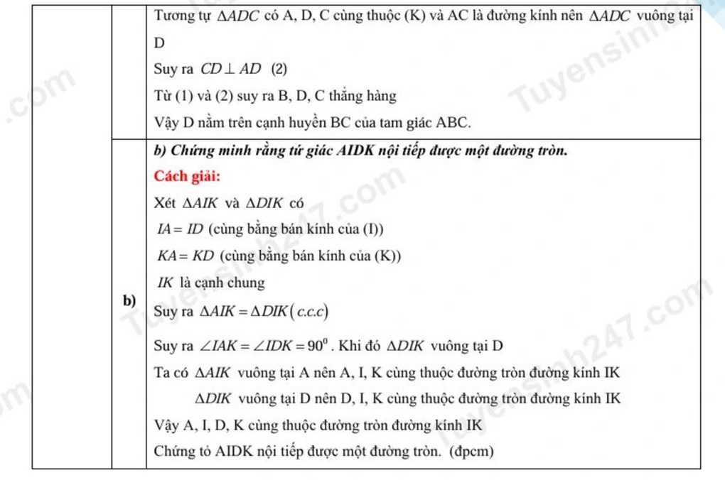 Đề và đáp án môn toán thi lớp 10 năm 2025 tỉnh Bình Dương - 5 Đề và đáp án môn toán thi lớp 10 năm 2025 tỉnh Bình Dương - 5