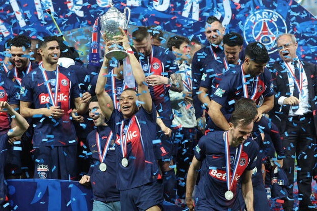 PSG vô địch Cúp Quốc gia Pháp trong ngày chia tay Mbappe - 2 PSG vô địch Cúp Quốc gia Pháp trong ngày chia tay Mbappe - 2