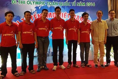 Việt Nam giành HCV Olympic Toán quốc tế 2016