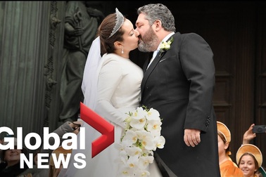 Cận cảnh đám cưới hoàng gia đầu tiên diễn ra tại Nga sau 127 năm