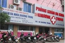 Bác sĩ ngoại không phép, thêm 1 phòng khám sẽ bị đình chỉ