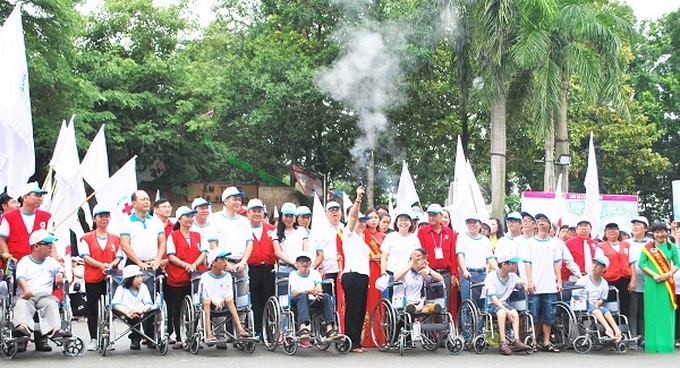 TP.HCM: Hơn 5.000 người đi bộ vì nạn nhân chất độc da cam và người khuyết tật nghèo năm 2019