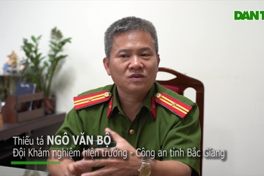 Bí mật nghề của những cán bộ công an "giải mã" tử thi