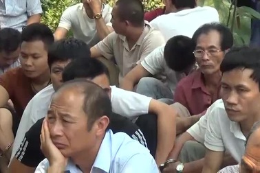 Sới gà bị công an vây bắt