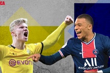 Người thừa kế ngai vàng: Gọi tên Kylian Mbappe hay Erling Haaland?