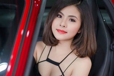 Vân Trang cuốn hút với sắc đen quý phái