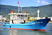 “Tham quan” tàu vỏ sắt đầu tiên của ngư dân Đà Nẵng