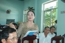 Ban nội chính Quảng Nam gặp nữ hộ sinh tố cáo tham nhũng