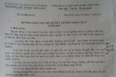 Thái Bình nói không với bằng tại chức: Ý kiến của lãnh đạo Sở GD-ĐT