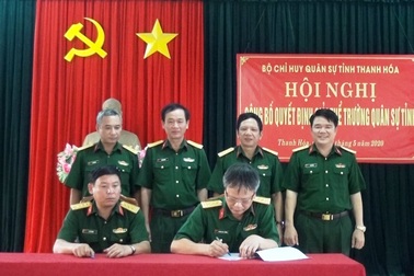 Giải thể Trường Quân sự tỉnh Thanh Hóa