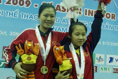 Đá cầu Việt Nam giành thêm 2 HCV ở ngày cuối cùng