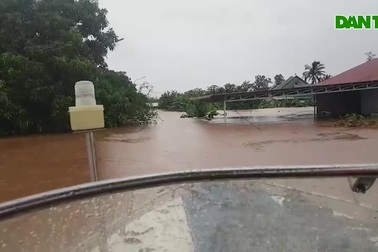 Nhiều địa phương tại Quảng Trị bị ngập sâu