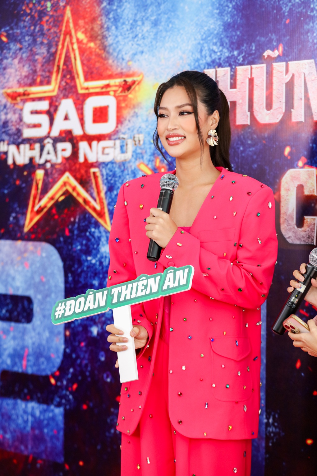 Hoa hậu Thiên Ân tiết lộ tình trạng sức khỏe khi tham gia Sao nhập ngũ - 1 Hoa hậu Thiên Ân tiết lộ tình trạng sức khỏe khi tham gia Sao nhập ngũ - 1