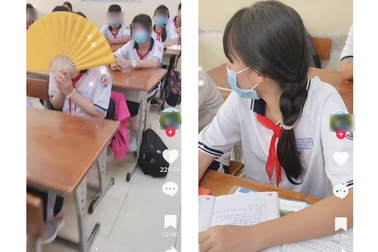 Nhắc nhở cô giáo quay video "áp lực vì dạy con sếp" đăng trên TikTok