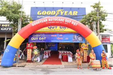 Goodyear chào đón thành viên mới gia nhập chuỗi Goodyear Autocare - Quý Đạt