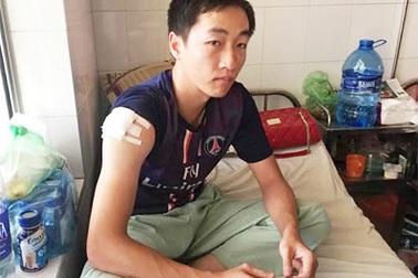 “Phê” bồ đà, sinh viên đâm bị thương Trung úy Cảnh sát