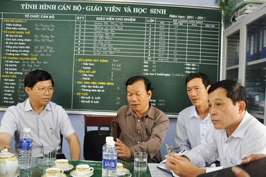 Kỷ luật mức cảnh cáo thầy chủ nhiệm đánh 6 học sinh bầm đùi, mông