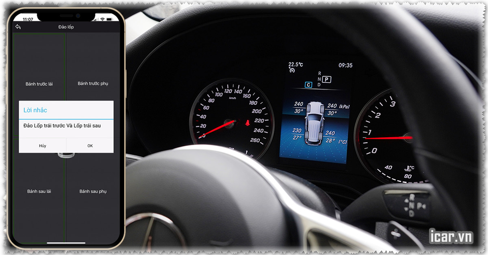 Người Việt đã làm được cảm biến áp suất lốp cho xe Mercedes của Đức? - 2 Người Việt đã làm được cảm biến áp suất lốp cho xe Mercedes của Đức? - 2
