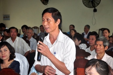 Cử tri chất vấn về dự án trên núi Hải Vân