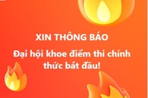 Sĩ tử thi nhau khoe điểm thi: Kẻ vui mừng, người toát mồ hôi vì suýt liệt