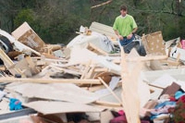 Lốc xoáy tại miền Nam nước Mỹ