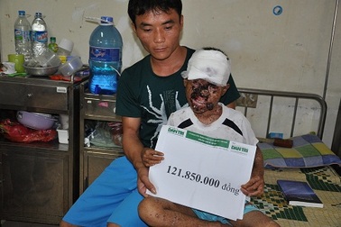 Gần 122 triệu đến với cậu bé Dương Văn Lượng