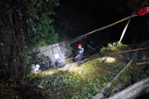 Công an thông tin vụ ô tô chở 36 hành khách rơi xuống vực đèo Bảo Lộc