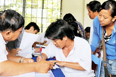 Người dân kê khai thiệt hại do Sonadezi Long Thành gây ra