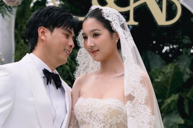 Lễ cưới Hồ Quang Hiếu: Vợ kém 17 tuổi xúc động rơi nước mắt