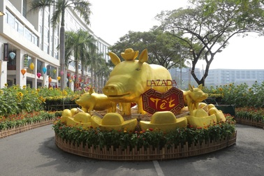 Hội hoa xuân Phú Mỹ Hưng - Món quà Tết Kỷ Hợi đặc biệt cho người Sài Gòn