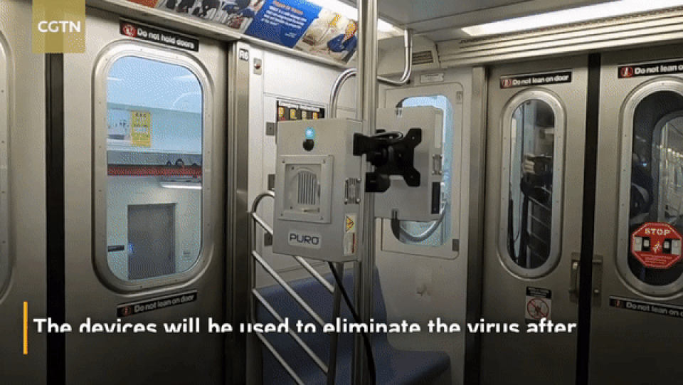 Ổ dịch New York dùng UV để tiêu diệt SARS-CoV-2 trên phương tiện công cộng - 1 Ổ dịch New York dùng UV để tiêu diệt SARS-CoV-2 trên phương tiện công cộng - 1